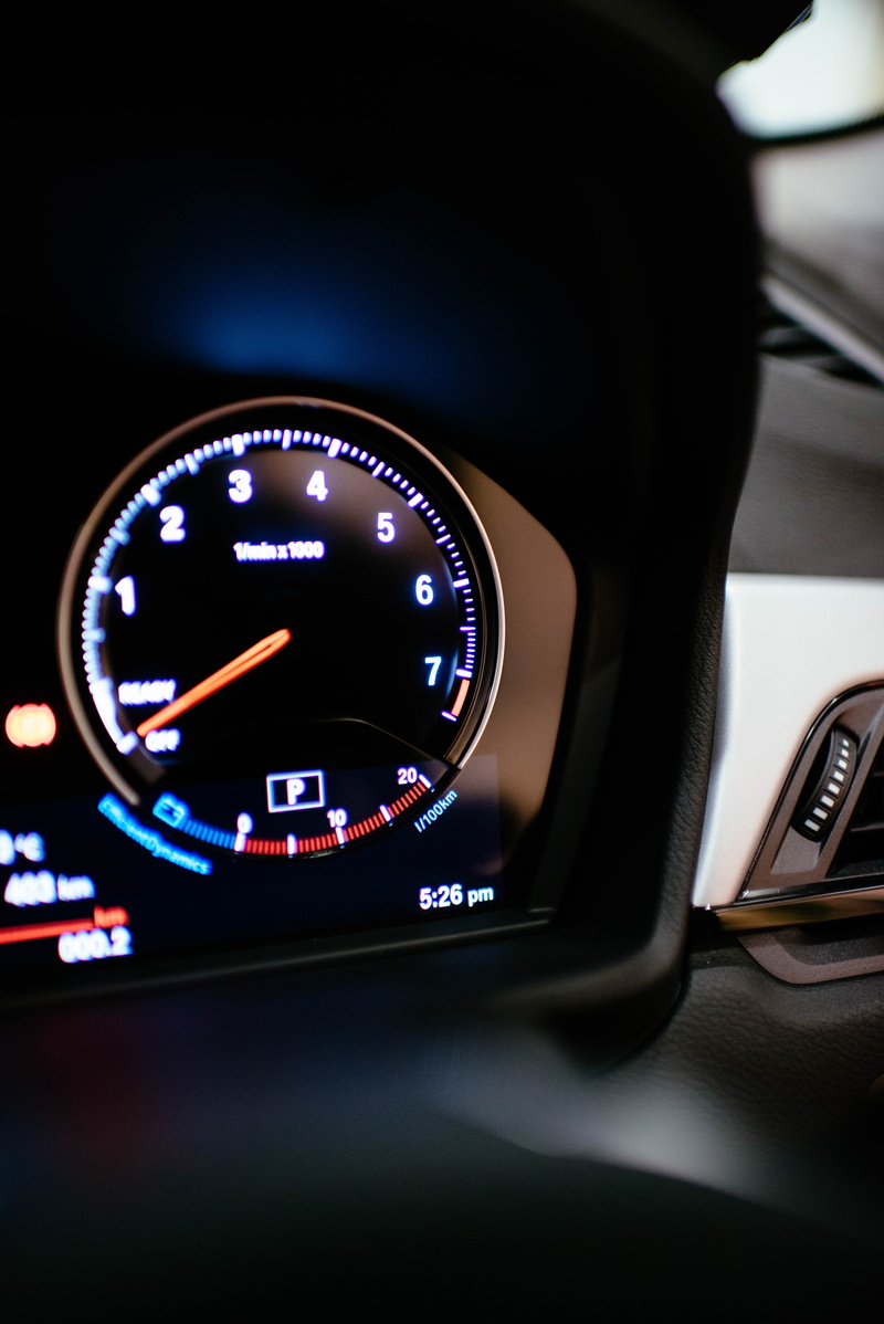 logo, trademark, 5K, vehicle interior, speedometer, file folder, control panel, car, motor vehicle, no people, paper, land vehicle, dashboard, illuminated