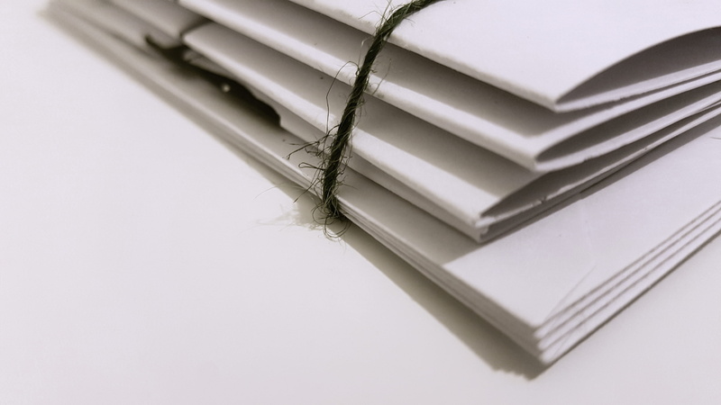 stack, knowledge, facts, study, love letter, high angle view, still life, cover, close-up, education, rope, school, college, book, folders, white, studio shot