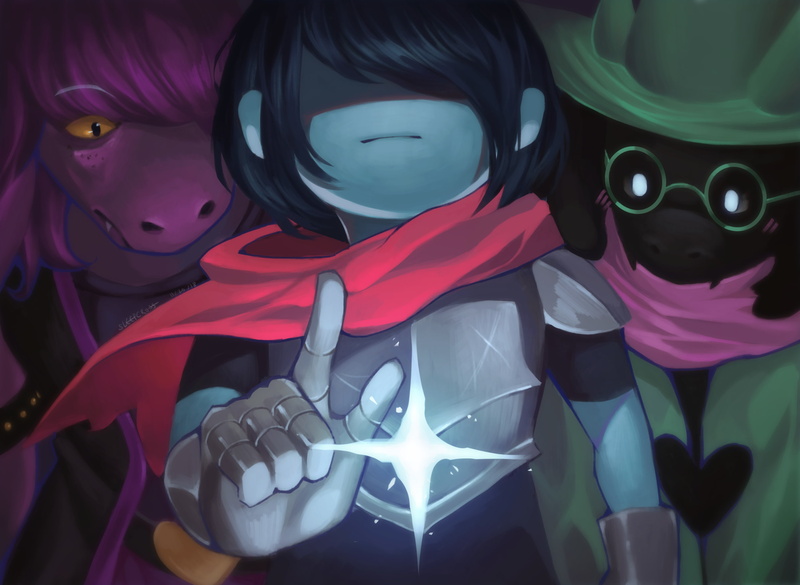 2K, Kris (deltarune), Deltarune, Susie (deltarune), Ralsei (deltarune), Video Game