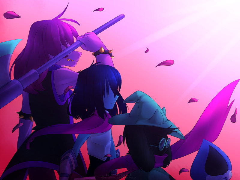 2K, Susie (deltarune), Kris (deltarune), Deltarune, Ralsei (deltarune), Video Game