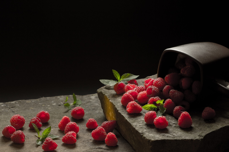the freshness, berry fruit, healthy eating, indoors, ripe, freshness, raspberry, red, food, fruit, still life, dairy product, juicy, copy space, healthy