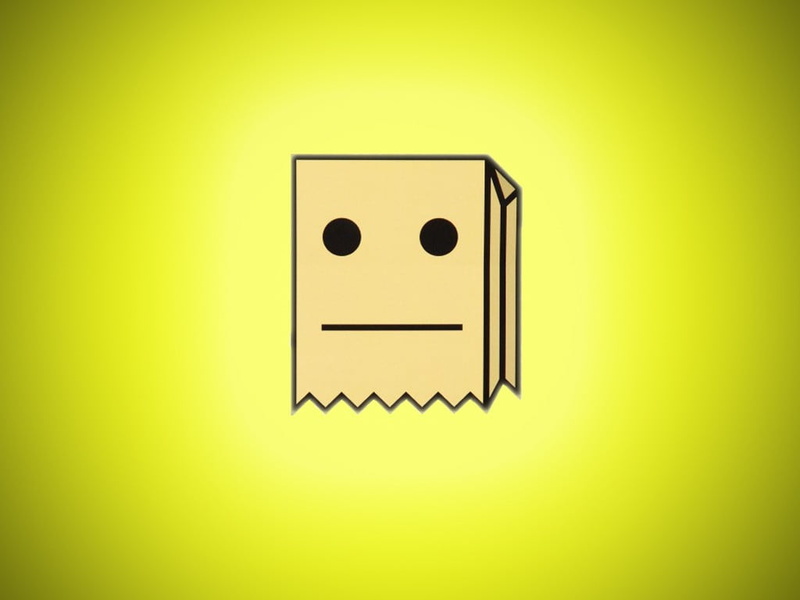 white, art and craft, face, power supply, human representation, anthropomorphic smiley face, colored background, 480P, yellow, representation, no people
