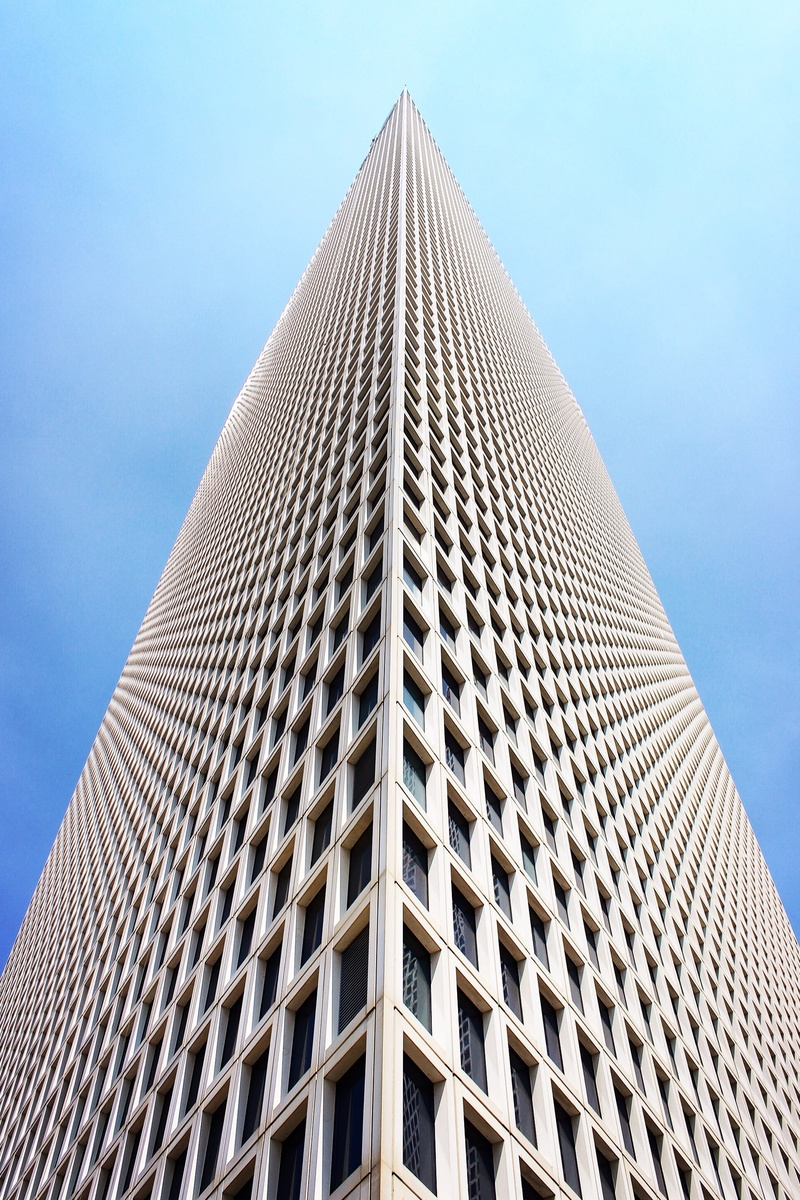 facade, downtown District, business, low Angle View, finance, clear sky, beige, office building exterior, high-rise building, tower, day, window, building Exterior