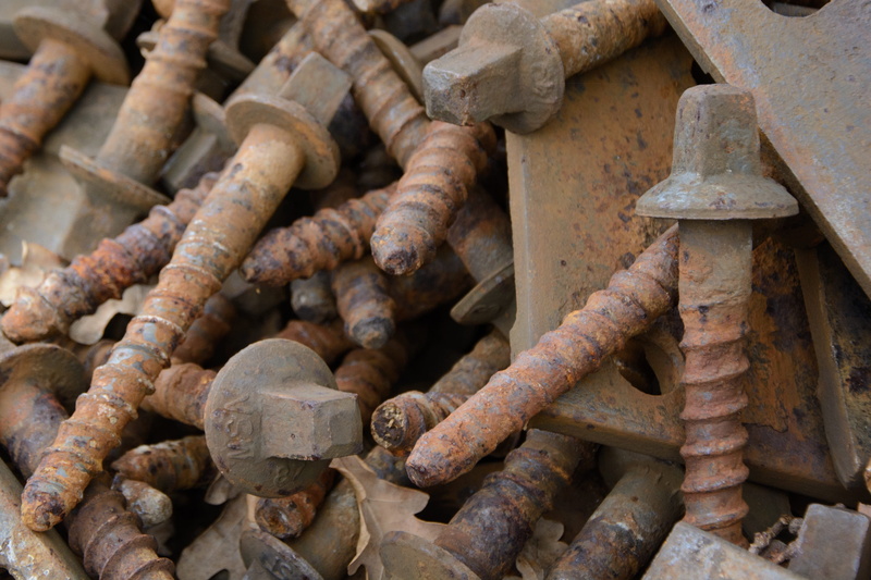 large group of objects, backgrounds, close, damaged, 4K, industry, stack, rusty, thread, obsolete, abandoned, weapon, Stainless, Screw, wheel, Iron, machine part