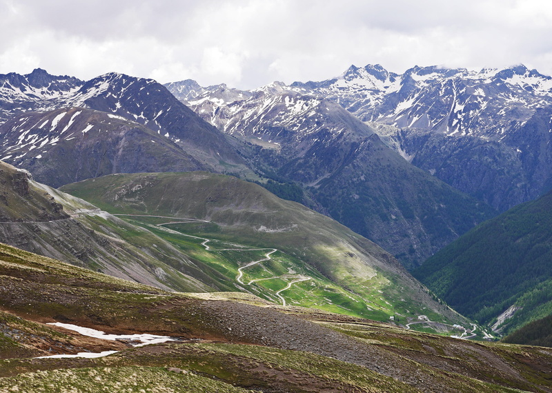 snowcapped mountain, day, snow, june, landscape, summer, beauty in nature, environment, bonette, serpentine, Alpine, driveway, snow reste, valley, scenics - nature