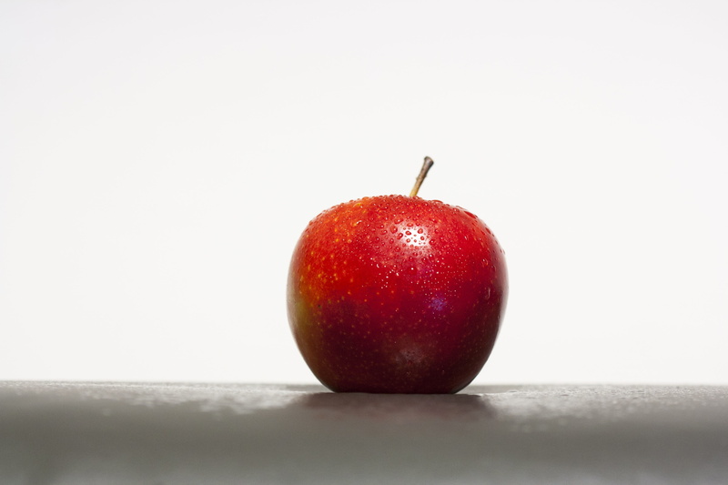 food, vitamins, indoors, studio shot, freshness, mature, healthy, no people, apple - fruit, ripe, wellbeing, close-up, two objects, apple, fruit, natural