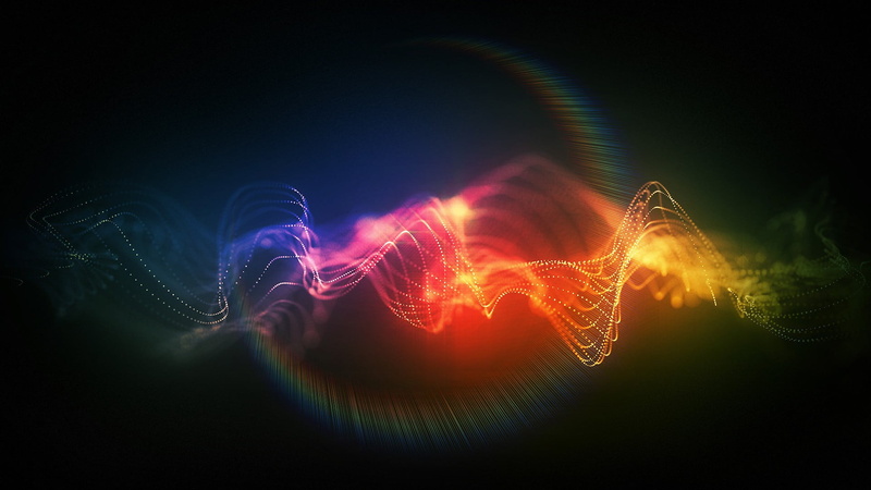 light, multi colored, futuristic, black background, 1080P, motion, soundwaves, yellow, arts culture and entertainment, night, blurred motion, colorful