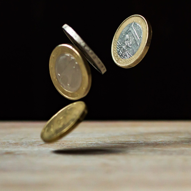 still life, 1080P, coins, brown, no people, food, credit, falling, freshness, floating, coin, fruit, business, motion, black background, wealth, savings