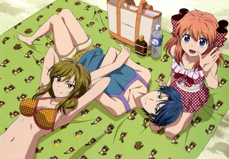 art, kun, yuu, Sakura Chiyo, sakura, gekkan, textures, x, abstract, chiyo, 2000x1388 px, hd, seo, nozaki, Anime Girls, Gekkan Shoujo Nozaki, girls, yuzuki