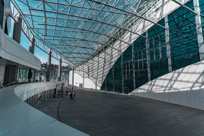 incidental people, steel, modern, person, building, roof, ceiling, glass items, airport, business, perspective, pattern, two, travel, glass - material