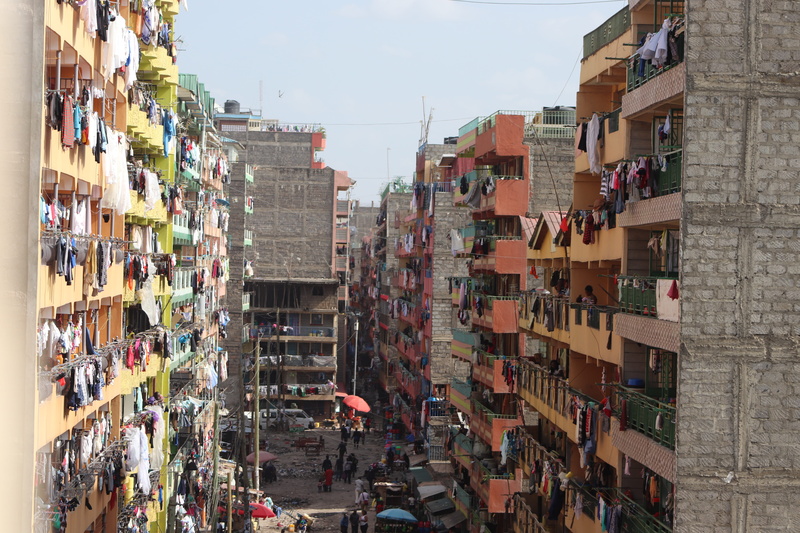 architecture, incidental people, real people, built structure, african, 5K, lifestyles, outdoors, buildings, sky, nairobi, crowd, building exterior, residential district