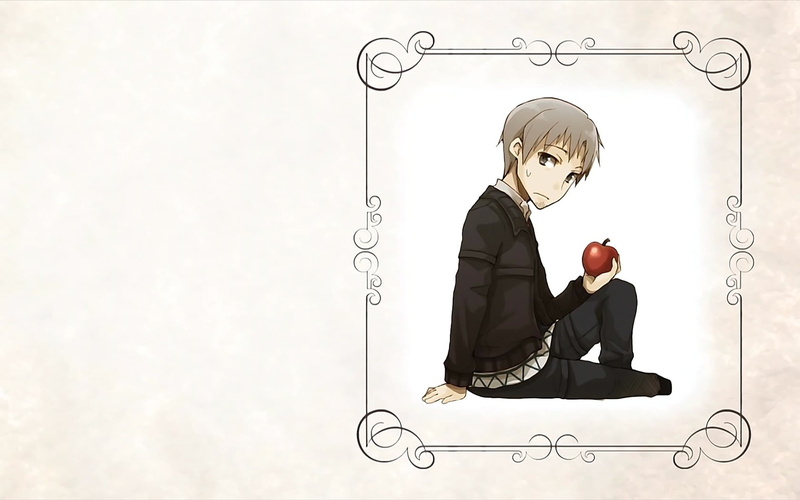 emotion, creativity, representation, people, copy space, male, business, men, sitting, indoors, males, apples, contemplation, side view, adult, childhood
