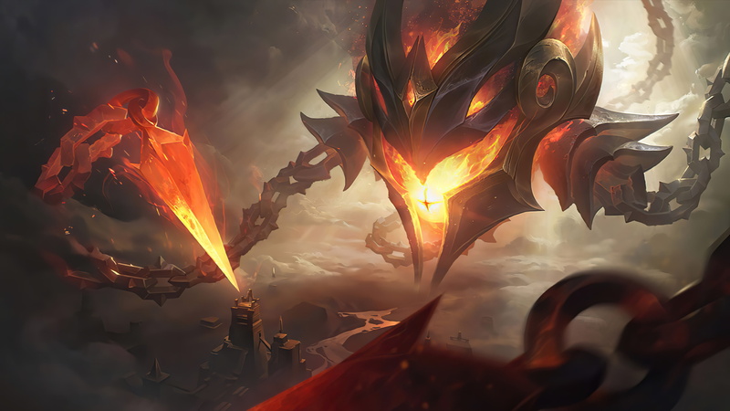 octopus, 4K, League of Legends, Infernal, Riot Games