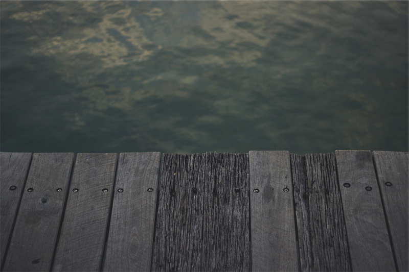 brown, gray, board, water, pattern, near, nature, plank, wood paneling, safety, sunlight, black, day, lake, railing, wall - building feature, dock, 1080P