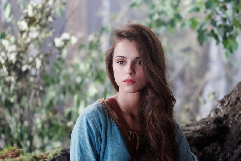 hair, hairstyle, Mila Sivaca, 1080P, forest, look, pose, Vasilisa The Wise, The last Bogatyr
