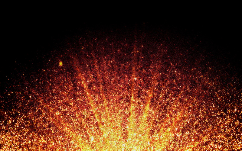 star - space, orange color, glowing, heat, pattern, space, illuminated, 4K, fire, nature, motion, flame, boom, particle, red, black background, no people