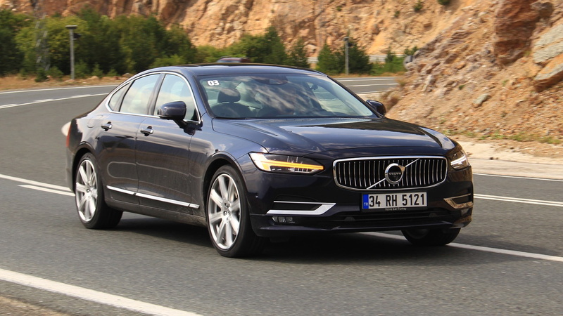 Volvo S90, Vehicle, Car, Volvo, Blue Car, 1080P, Luxury Car
