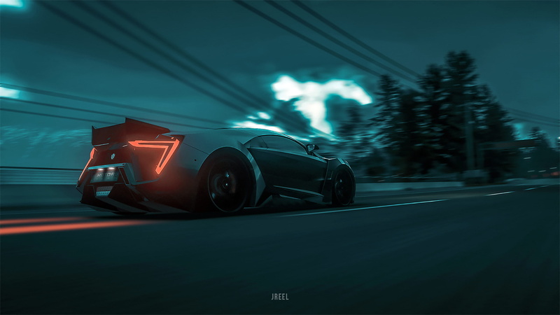Lykan HyperSport, Driveclub, Video Game, 1080P