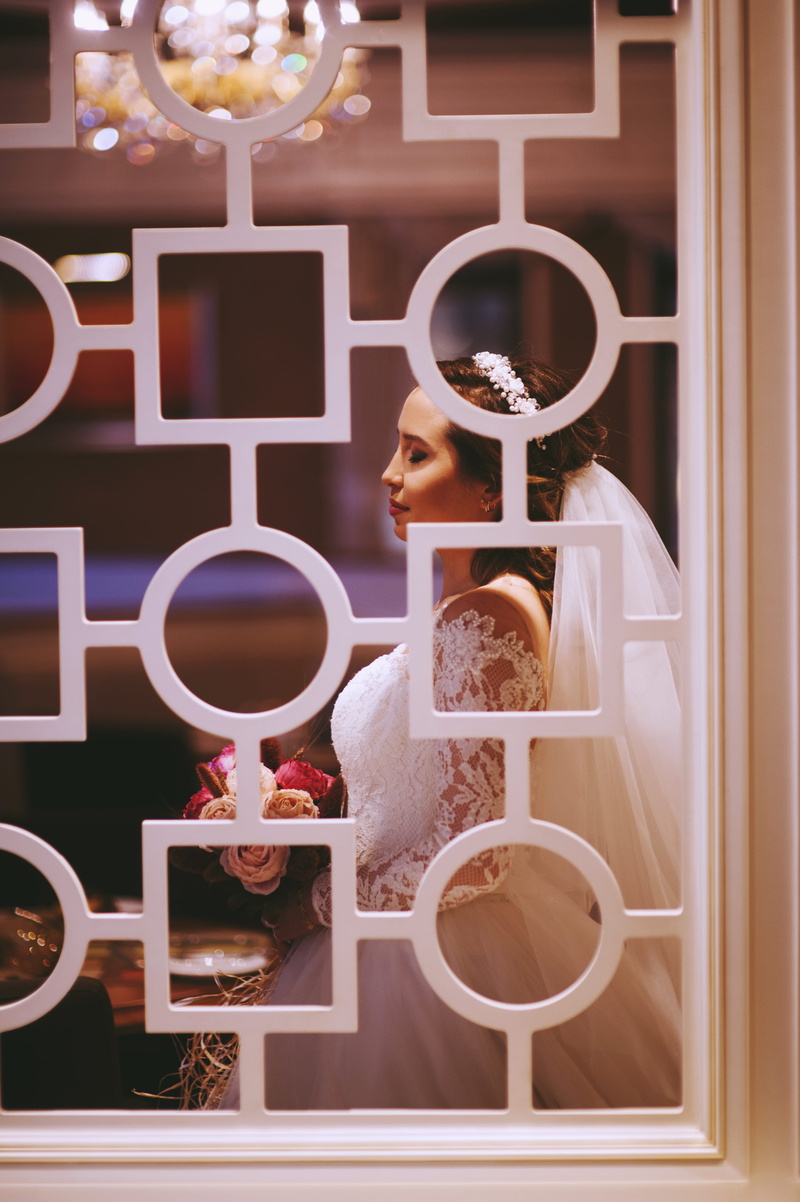variation, store, bride, commitment, shelf, retail display, romance, collection, flowers, holding, woman, focus on foreground, retail, 4K, for sale, choice