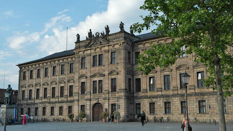building exterior, margravial castle, 5K, incidental people, Castle, plant, street, the past, building, window, places of interest, germany, sky, facade