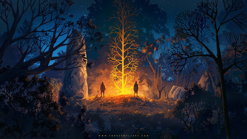 Forest Of Liars, Forest, 1080P, Video Game