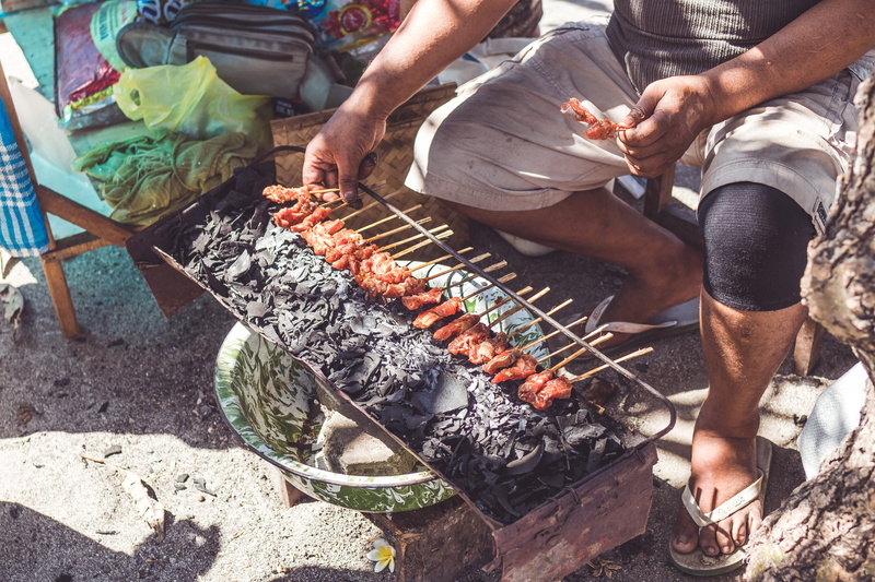 spicy, cooking, skewer, food and drink, nature, Asian, day, low section, heat - temperature, meal, adult, barbecue, 5K, dish, dinner, meat, sausage, person