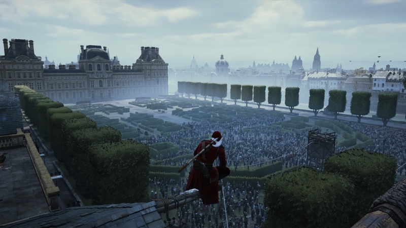 city, nature, tourism, building exterior, Assassins Creed: Unity, Assassins Creed, travel destinations, leisure activity, concrete, gray, 1080P, buildings