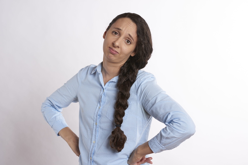 copy space, desktop, hair, woman, executive, success, women, cut out, young women, negative, annoy, mad, studio shot, front view, young adult, successful