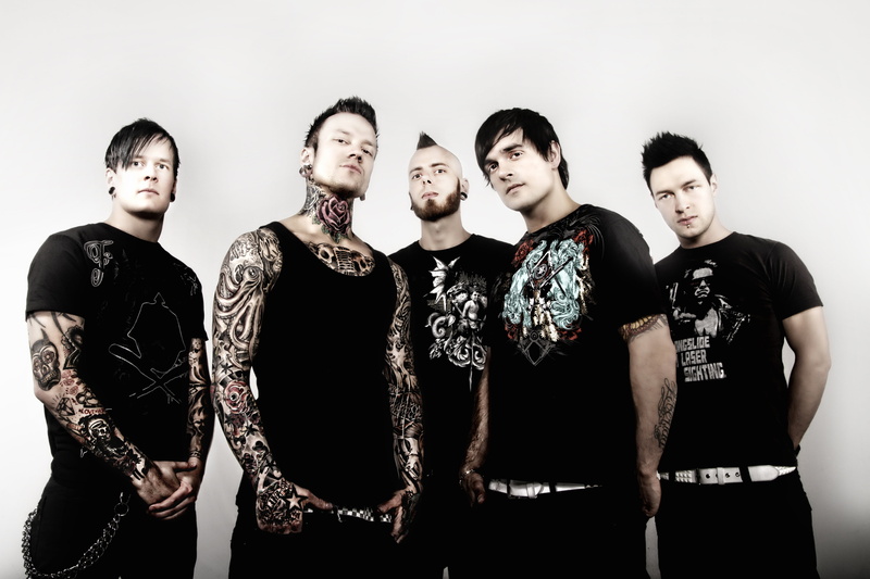 Dead by April, band, casual Clothing, females, black Color, group Of People, team, five, friendship, people, male, males, asian Ethnicity, men, studio Shot