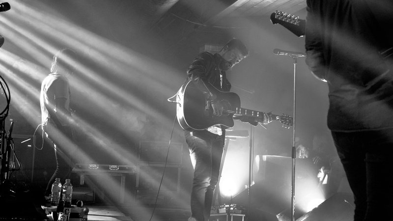 person, occupation, concert, 4K, plucking an instrument, guitarist, black and white, photography, singer, member, people, band, festival, music, human