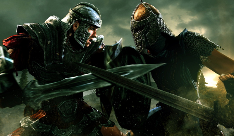 soldier, warrior, 1080P, Depeche, Skyrim
