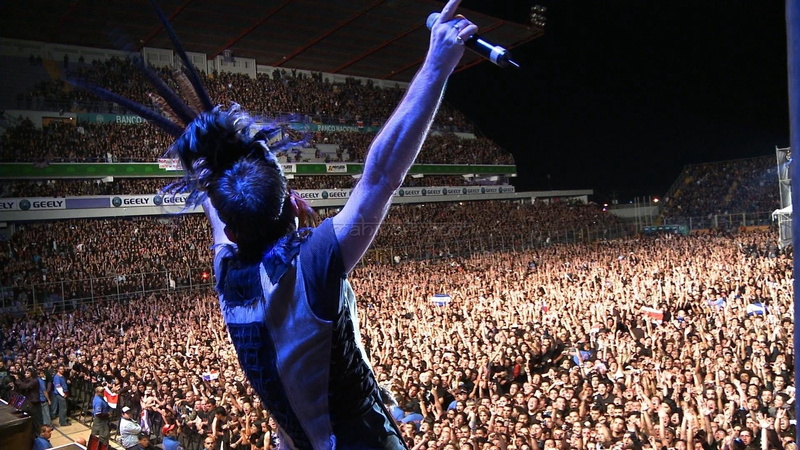 spectator, iron maiden, s, arms Raised, sport, stage - Performance Space, real people, fan, looking, excitement, competitive Sport, 1080P, cheering, arts culture and entertainment