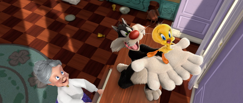 tweety, 4K, tunes, looney, sylvester