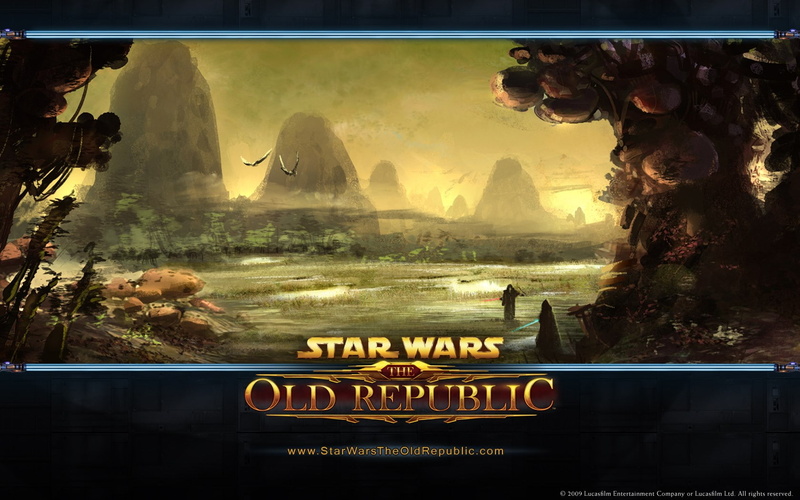 Star Wars: Knights of the Old Republic, tree, reflection, transportation, text, glass - material, water, nature, communication, river, built structure