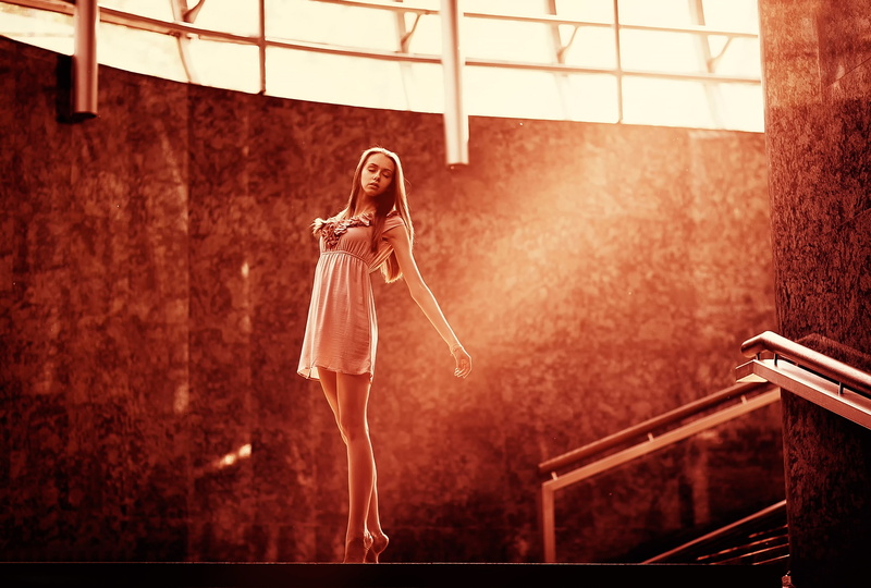 Red dreams, 1080P, dance, Karen Abramyan, girl