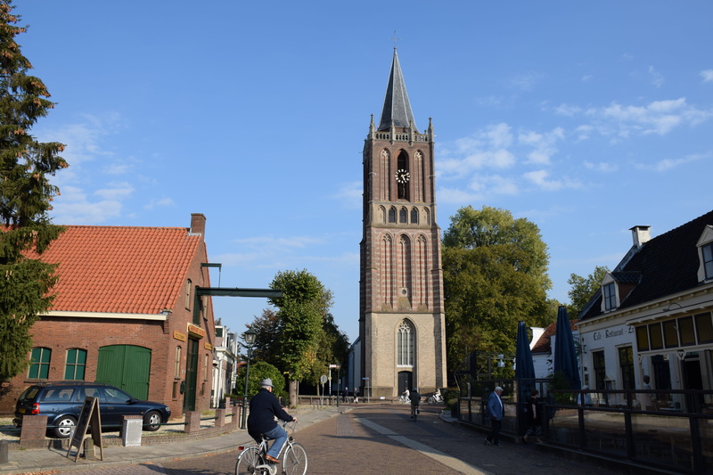 church tower, tower, belief, village, architecture, plant, dutch, tree, netherlands, city, religious, built structure, christianity, religion, church, wooden
