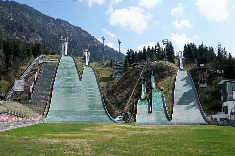 day, transportation, sport, building, architecture, no people, skiflug, nature, water, 4K, mountain, ski, bad mitterndorf, land, allgu, built structure