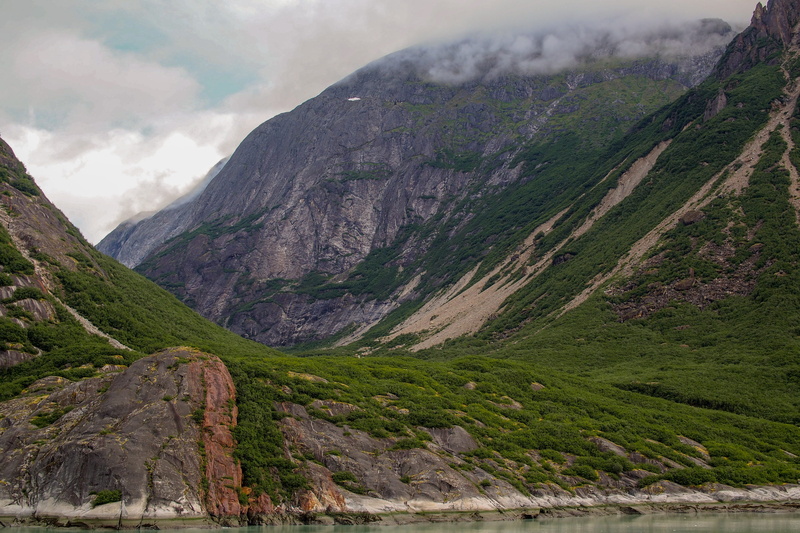 green, cliff, outdoors, plateau, scenery, sky, tranquility, cloud - sky, plant, nature, outdoor, tranquil scene, mountains, remote, mountain, beauty in nature