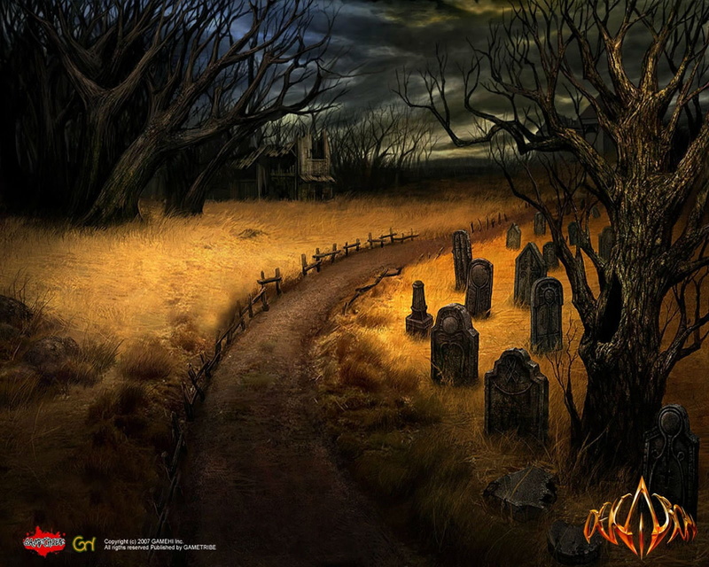 high angle view, fantasy, footpath, transportation, Medieval, tranquil scene, ages, mmo, grass, shadow, dekaron, 2moons, Grave, plant, tranquility, night