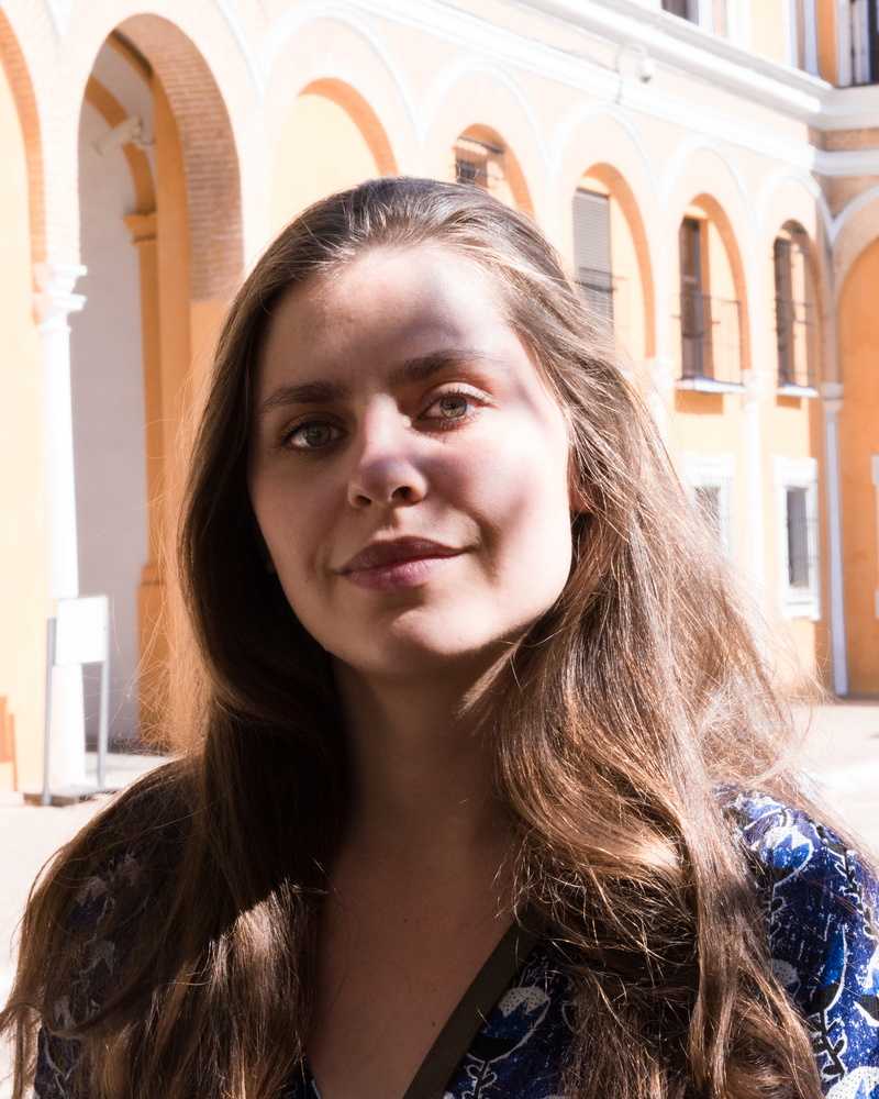 portrait, 4K, day, real alcázar, orange, photography, beauty, adult, beautiful woman, alcazar, spain, sevilla, hair, young adult, long hair, one person