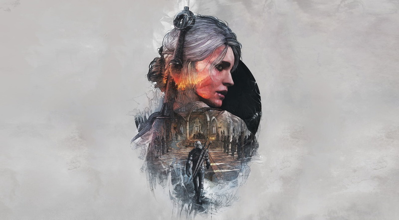 young women, woman, WildHunt, one person, long hair, hairstyle, women, young adult, beautiful woman, painting, fanart, videogame, headshot, Ciri, adult