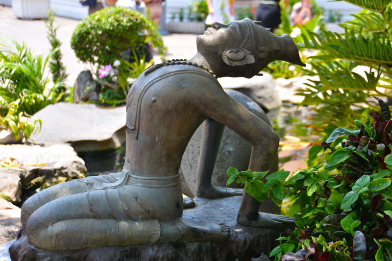 traditional, ancient, no people, tradition, statuette, spirituality, religion, wheel, peace, human representation, focus on foreground, growth, architecture