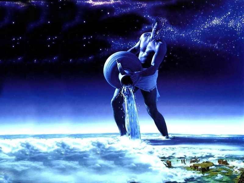 Gods, Poseidon, Blue, 720P, Fantasy, Ocean