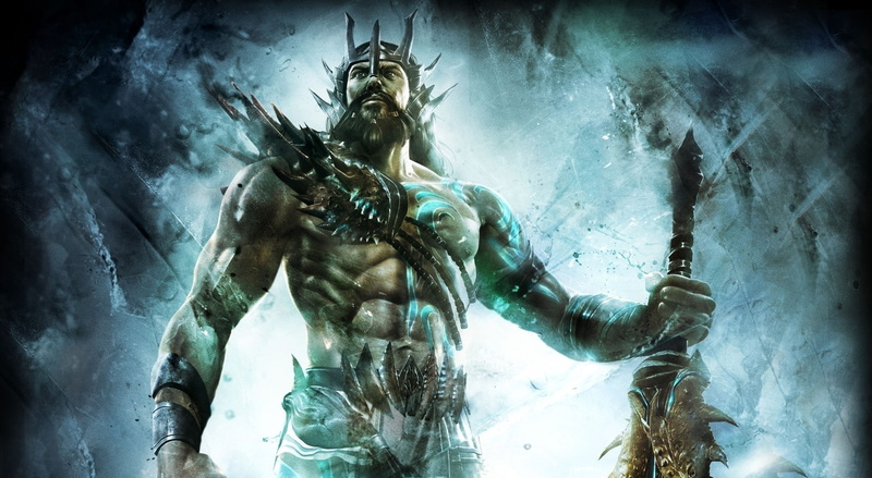 nature, male likeness, water, 1080P, poseidon, illustration, statue, belief, angel, war, architecture, representation, sculpture, Games, religion, art and craft