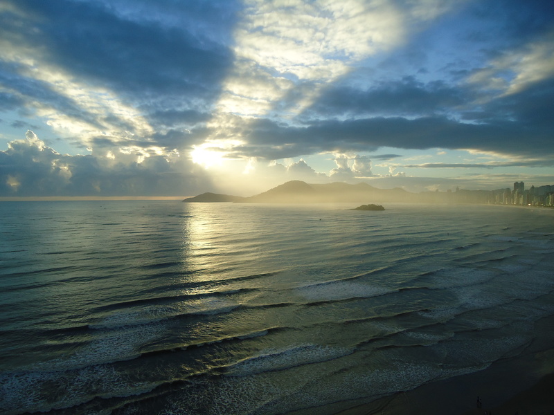 scenics - nature, ride, blue, sand, quiet, sunbeam, clouds, landscape, summer, brazil, ocean, ocean sky, water, trip, skies, nature, cloud - sky, mar, holidays