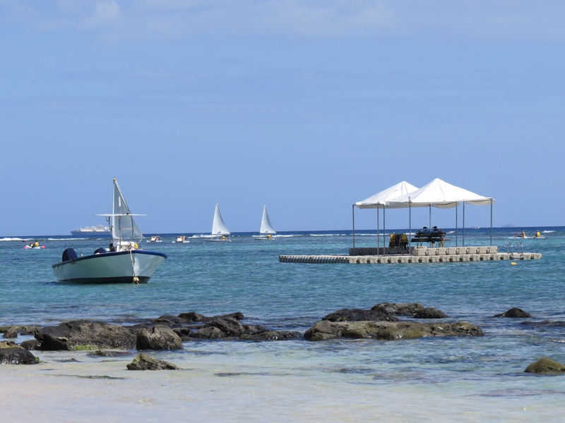 landscape, yacht, mode of transportation, clear sky, water, outdoors, 2K, scenics - nature, transportation, sail boat, horizon, sea, horizon over water