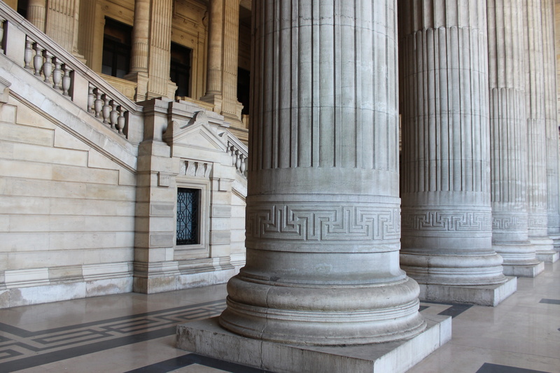 architecture, colonnade, craft, architectural column, 5K, the past, palace of justice, building, outdoors, neo-classical, courthouse, city, government