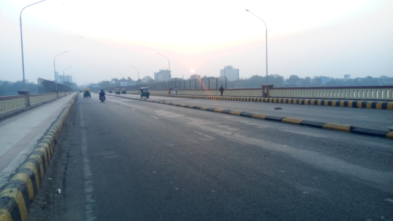 morning, 4K, building exterior, nature, direction, life, bridge - man made structure, real people, street light, india, connection, incidental people