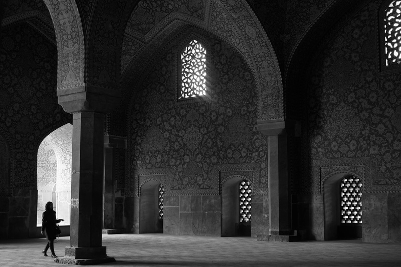person, the past, belief, gray, full length, building, photography, inside, lifestyles, travel destinations, leisure activity, built structure, dome, grayscale