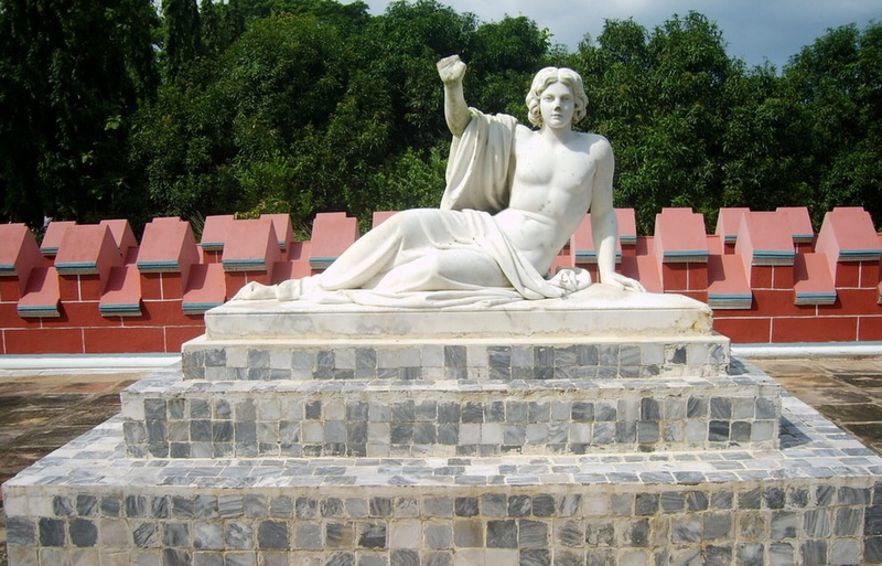 marble, staircase, spirituality, religion, sculpture, architecture, West Bengal, representation, Murshidabad, nature, human representation, art and craft